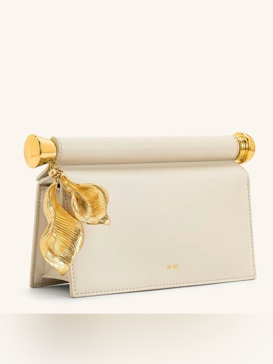 JW PEI Handbags - JW PEI NWT Holly Metal Pendant Embellished Clutch